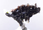 5.6cms AXINITE QUARTZ CRYSTALS Epidote Cluster Prehnite Peru Mineral Specimen Collectors AZ581