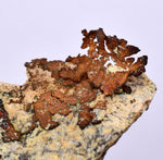6.1cms NATIVE COPPER PERU Crystal Iron New Find Some Fine Iridescent Wire Cluster Mineral Specimen I218