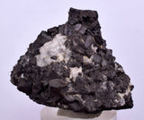 4cm ALABANDITE CRYSTALS  Peru Gem Sharp Bright Uchuchaccua Mine Mineral Specimen H333