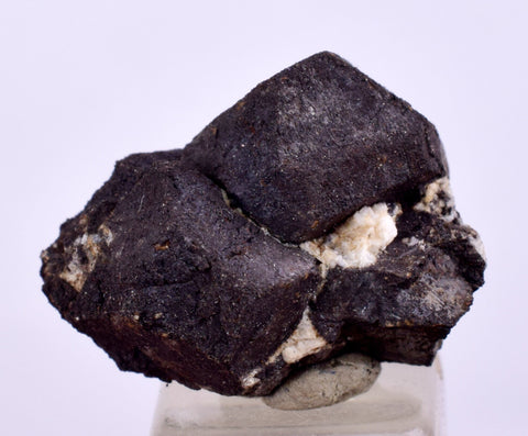 1.8cm ALABANDITE CRYSTALS  Peru Gem Sharp Bright Uchuchaccua Mine Mineral Specimen H334