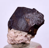 1.9cm ALABANDITE CRYSTALS  Peru Gem Sharp Bright Uchuchaccua Mine Mineral Specimen H335