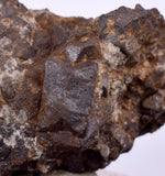 3.2cm ALABANDITE CRYSTALS  Peru Gem Sharp Bright Uchuchaccua Mine Mineral Specimen H337