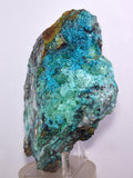 16cms  QUARTZ CHRYSOCOLLA TENTADORA Mine Peru Grape Botryoidal Stalactite Crystals Rare Ajoite (?)Mineral Specimen Collectors C18