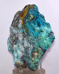 16cms  QUARTZ CHRYSOCOLLA TENTADORA Mine Peru Grape Botryoidal Stalactite Crystals Rare Ajoite (?)Mineral Specimen Collectors C18