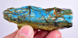 47grs BLUE OPAL SLAB Peru Scenic Quality Jewelry Collector O762