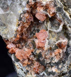 6.5cms RHODOCHROSITE CRYSTALS Peru Manganite 2000 Year Discovery Uchucchacua Mine Gemstone Collector Mineral Specimen R657