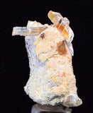 4.8cms LIMONITE in SELENITE CRYSTAL Collector Peru Mineral Specimen T432