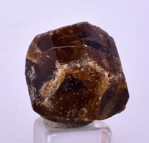 1.6cm GARNET GROSSULAR HESSONITE Dodecahedron Crystals Peur Mineral Specimen G249