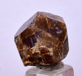 1.6cm GARNET GROSSULAR HESSONITE Dodecahedron Crystals Peur Mineral Specimen G249