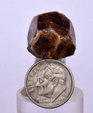 1.6cm GARNET GROSSULAR HESSONITE Dodecahedron Crystals Peur Mineral Specimen G249