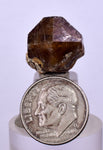 1.4cm GARNET GROSSULAR HESSONITE Dodecahedron Crystals Peur Mineral Specimen G251