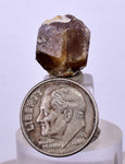 1.3cm GARNET GROSSULAR HESSONITE Dodecahedron Crystals Peur Mineral Specimen G252