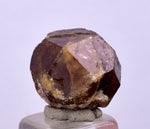 1.2cm GARNET GROSSULAR HESSONITE Dodecahedron Crystals Peur Mineral Specimen G253