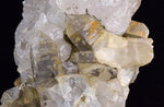 14cms CALCITE  CRYSTALS Quartz Peru Mineral Specimen Collector G254