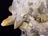 14cms CALCITE  CRYSTALS Quartz Peru Mineral Specimen Collector G254