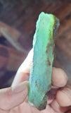 110Grs BLUE OPAL ROUGH Peru Rough Scenic Quality Translucent Jewelry O759