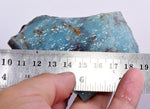 110Grs BLUE OPAL ROUGH Peru Rough Scenic Quality Translucent Jewelry O759