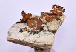 6.1cms NATIVE COPPER PERU Crystal Iron New Find Some Fine Iridescent Wire Cluster Mineral Specimen I218