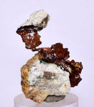 3.4cms NATIVE COPPER PERU Crystal Iron New Find Some Fine Iridescent Wire Cluster Mineral Specimen I219