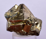 3.9cms PYRITE OCTAHEDRAL PERU Shiny Crystals Mineral Specimen Peru Collector M242
