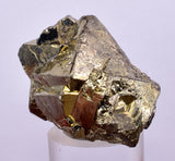 3.9cms PYRITE OCTAHEDRAL PERU Shiny Crystals Mineral Specimen Peru Collector M242