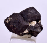 1.8cm ALABANDITE CRYSTALS  Peru Gem Sharp Bright Uchuchaccua Mine Mineral Specimen H334