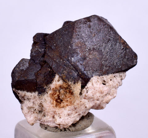 1.9cm ALABANDITE CRYSTALS  Peru Gem Sharp Bright Uchuchaccua Mine Mineral Specimen H335
