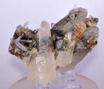 8.2cms GEM QUARTZ Natural Chlorite Included Phantom Crystal Peru Q377