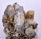 8.2cms GEM QUARTZ Natural Chlorite Included Phantom Crystal Peru Q377