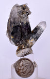 4cms GEM QUARTZ Natural Chlorite Included Phantom Crystal Peru Q378