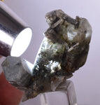 4cms GEM QUARTZ Natural Chlorite Included Phantom Crystal Peru Q378