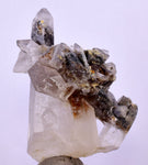 5.7cms GEM QUARTZ Natural Chlorite Included Phantom Crystal Peru Q379