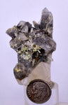 5.7cms GEM QUARTZ Natural Chlorite Included Phantom Crystal Peru Q379