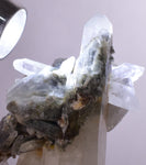 5.7cms GEM QUARTZ Natural Chlorite Included Phantom Crystal Peru Q379