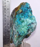 16cms  QUARTZ CHRYSOCOLLA TENTADORA Mine Peru Grape Botryoidal Stalactite Crystals Rare Ajoite (?)Mineral Specimen Collectors C18
