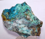 16cms  QUARTZ CHRYSOCOLLA TENTADORA Mine Peru Grape Botryoidal Stalactite Crystals Rare Ajoite (?)Mineral Specimen Collectors C18