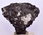 4cm ALABANDITE CRYSTALS  Peru Gem Sharp Bright Uchuchaccua Mine Mineral Specimen H333