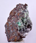 7.5cms GEM SILICA CHRYSOCOLLA Druzy Quartz Stalactites Lily Mine Peru Mineral Specimen D272