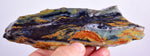 118grs BLUE OPAL SLAB Peru Scenic Quality Translucent Jewelry Collector O760