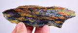 118grs BLUE OPAL SLAB Peru Scenic Quality Translucent Jewelry Collector O760