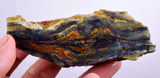 113grs BLUE OPAL SLAB Peru Scenic Quality Translucent Jewelry Collector O764