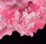 3.5cms PINK RHODONITE CRYSTALS Quartz Miniature Peru Bright Chiurucu Mine Mineral Specimen R660