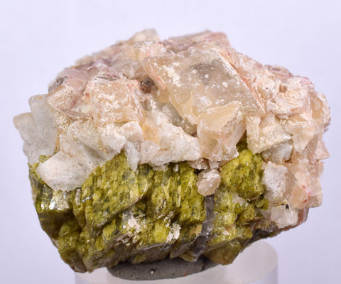 3.8cms VESUVIANITE CALCITE CRYSTALS Peru Pampa Blanca Mine Specimen C19