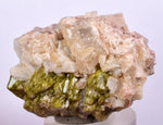 3.8cms VESUVIANITE CALCITE CRYSTALS Peru Pampa Blanca Mine Specimen C19