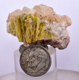 4.5cms VESUVIANITE CALCITE CRYSTALS Peru Pampa Blanca Mine Specimen C26