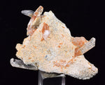 4.8cms LIMONITE in SELENITE CRYSTAL Collector Peru Mineral Specimen T432