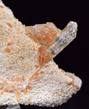 4.8cms LIMONITE in SELENITE CRYSTAL Collector Peru Mineral Specimen T432