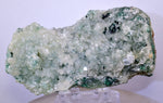 8.3cms CALCITE ATACAMITE CHRYSOCOLLA Selenite Lily Mine Peru talactite Druzy Cuprite Mineral Specimen A586