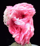 2.8cms PINK RHODONITE CRYSTALS Quartz Miniature Peru Bright Chiurucu Mine Mineral Specimen R669