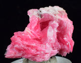2.8cms PINK RHODONITE CRYSTALS Quartz Miniature Peru Bright Chiurucu Mine Mineral Specimen R669